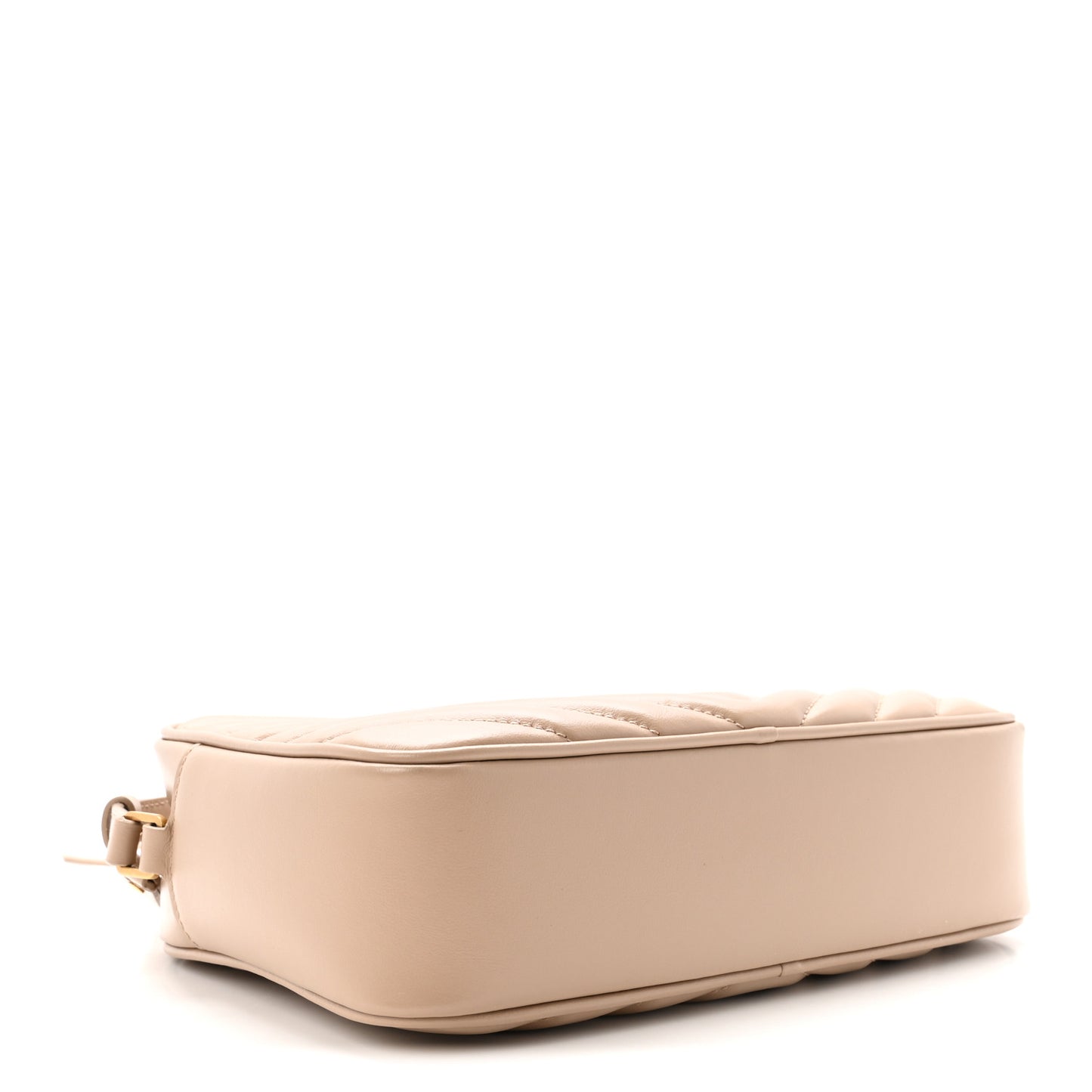 Calfskin Matelasse Monogram Lou Camera Bag Dark Beige