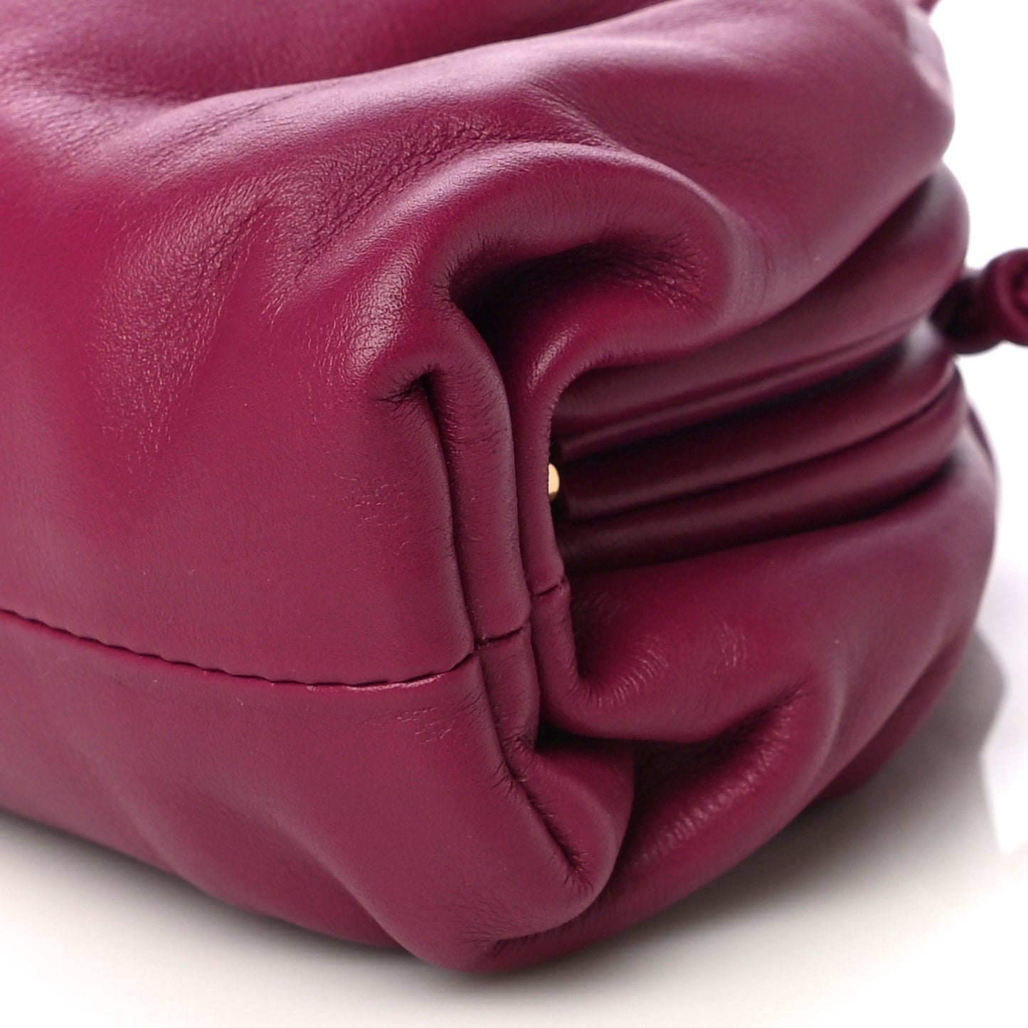 Butter Calfskin The Mini Pouch Cinnabar
