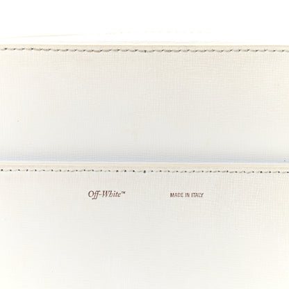 Off-White Saffiano Striped Diag Camera Bag Black White 9 of 10