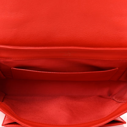 Louis Vuitton Calfskin Lockme PM Rouge 5 of 10