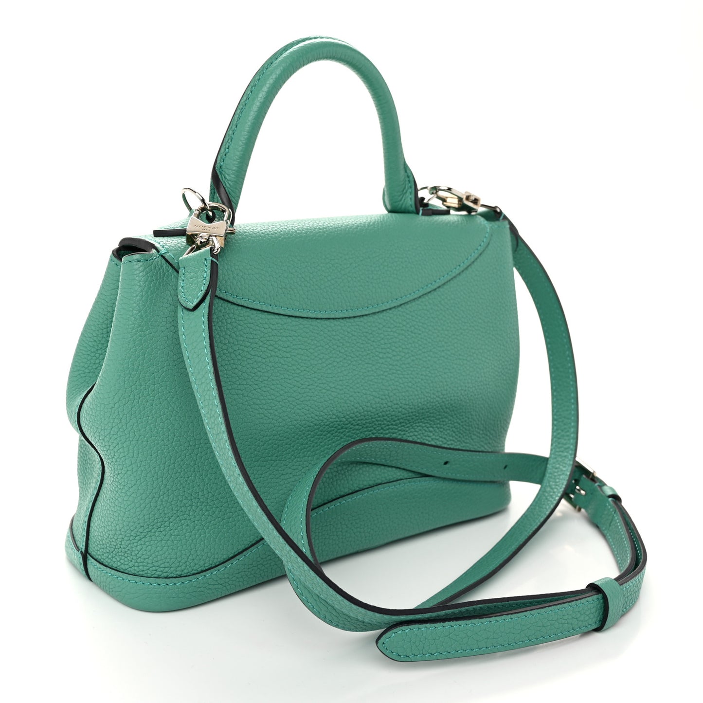 Taurillon Blush Calfskin Gabby BB Turquoise