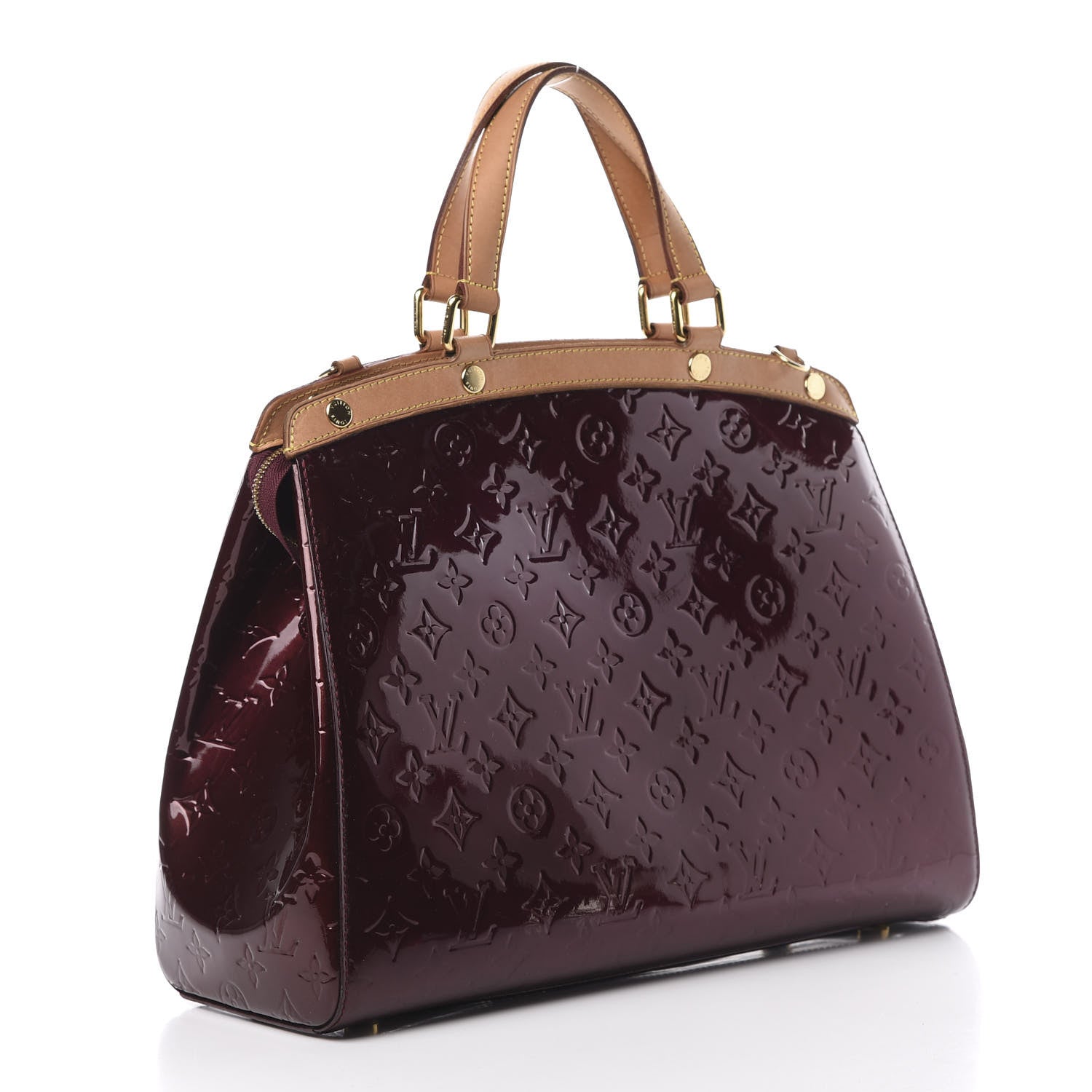 Louis Vuitton Vernis Brea GM Rouge Fauviste 3 of 13