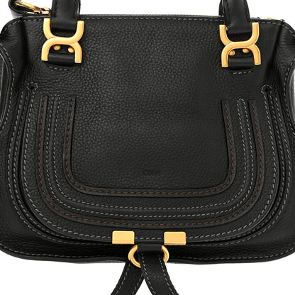 Chloe Calfskin Mini Marcie Satchel Black 7 of 9