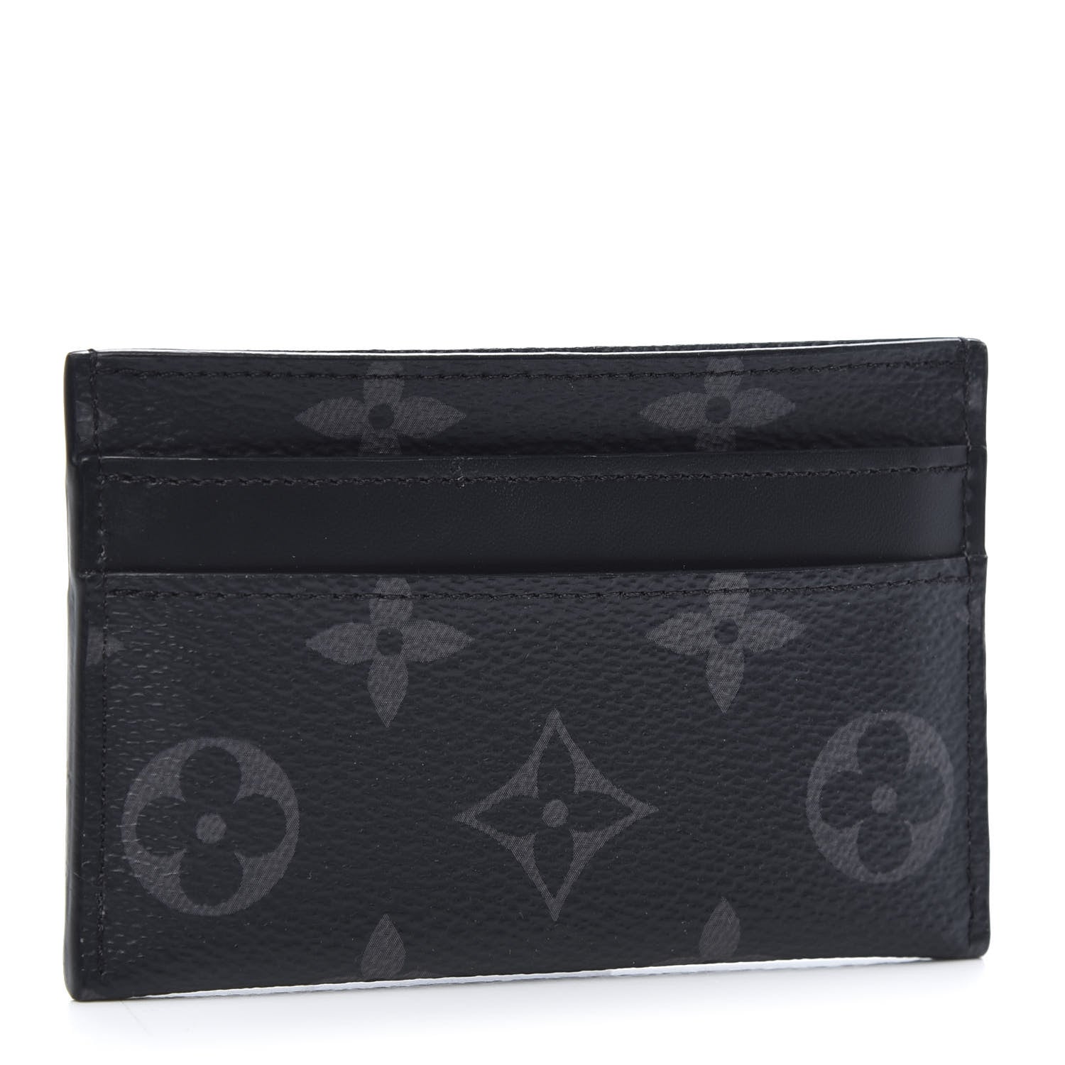 Louis Vuitton Monogram Eclipse Porte-Cartes Double Card Holder 3 of 8