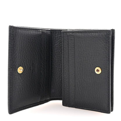 Gucci Dollar Calfskin GG Marmont Wallet Black Black 5 of 8