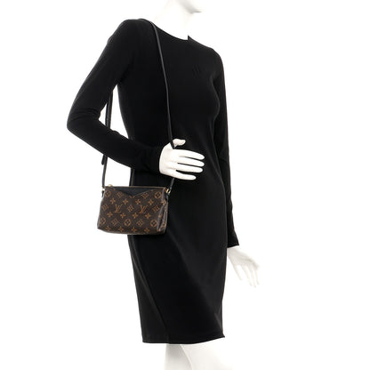 Louis Vuitton Monogram Pallas Crossbody Black 2 of 7