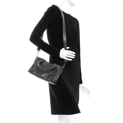 Balenciaga Agneau Giant 12 Gunmetal Hardware Mini City Gris Fossile 2 of 8