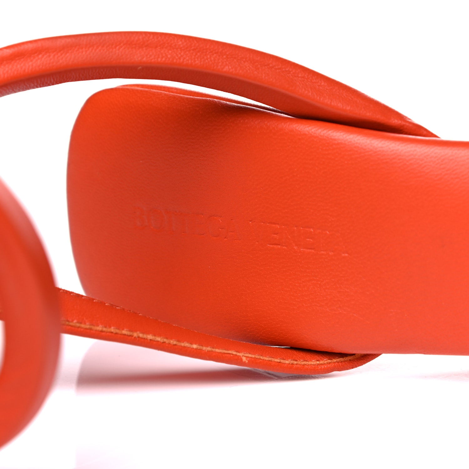 Bottega Veneta Nappa Spiral Sandals 40 Orange 7 of 22