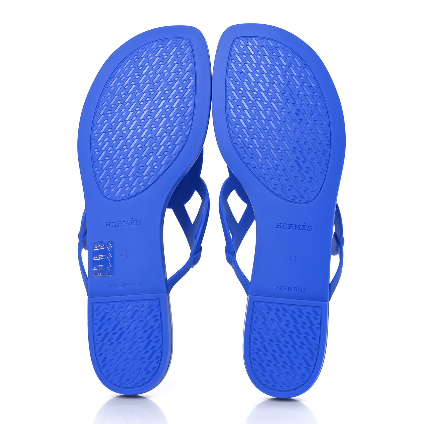 Rubber Womens Egerie Sandals 41 Bleu Outremer