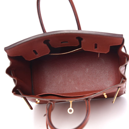 Hermes Epsom Birkin 25 Sienne 5 of 17