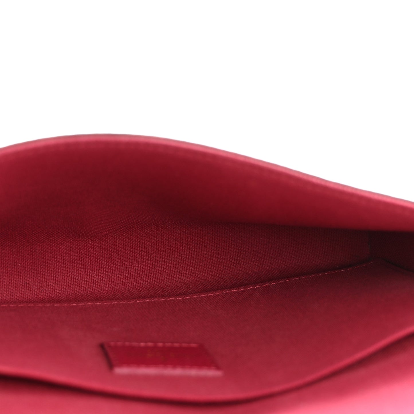 Monogram Pochette Felicie Chain Wallet Fuchsia