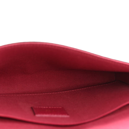 Louis Vuitton Monogram Pochette Felicie Chain Wallet Fuchsia 6 of 14
