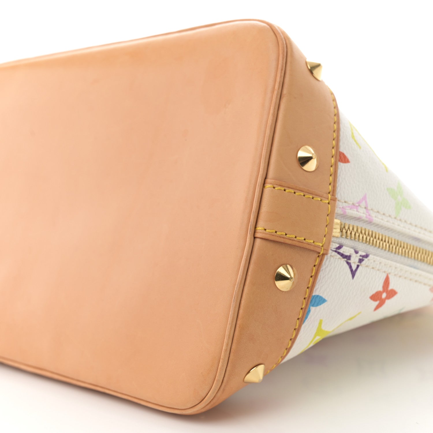 Louis Vuitton Monogram Multicolor Alma White 10 of 14