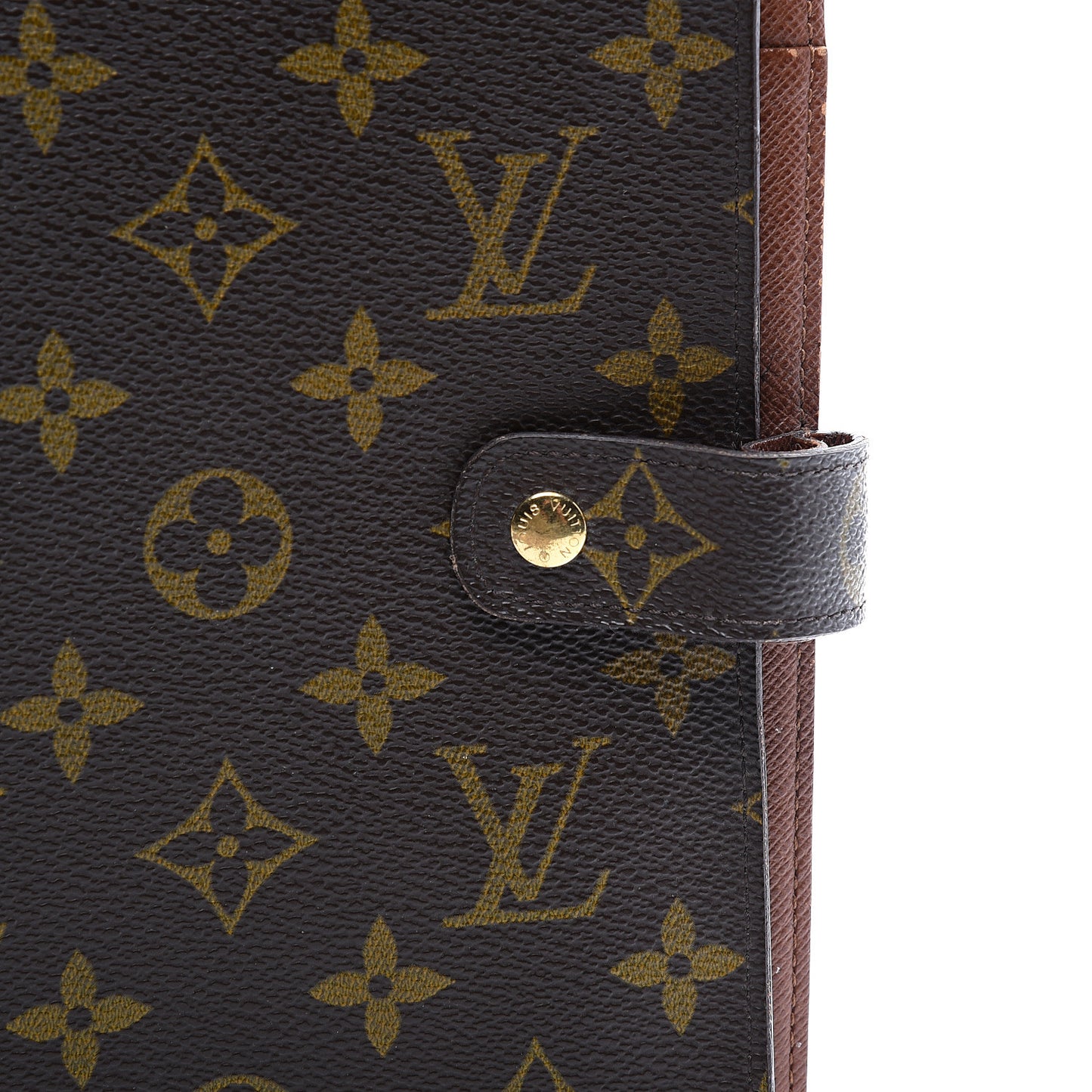 Monogram Medium Ring Agenda Cover