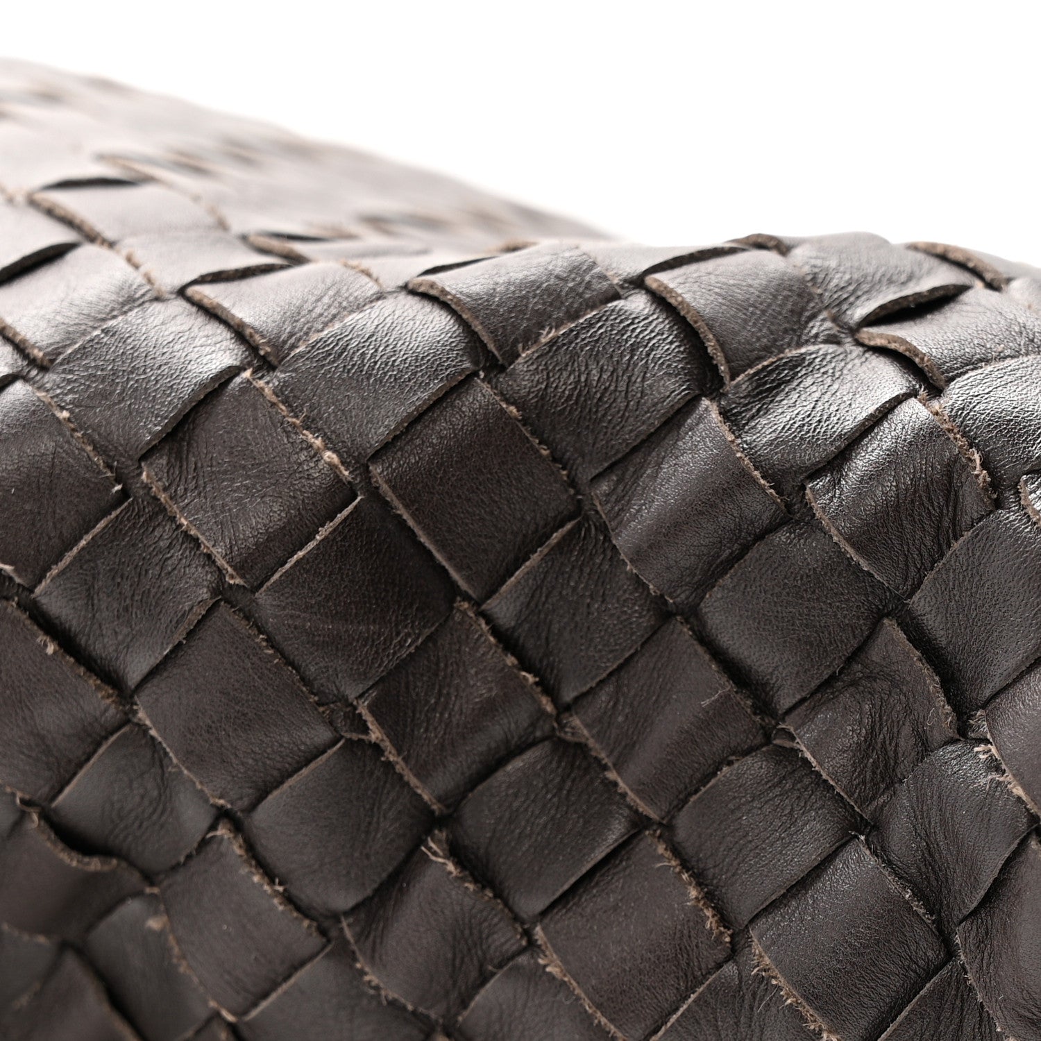 Bottega Veneta Calfskin Leggero Intrecciato Briefcase Ebano 11 of 15