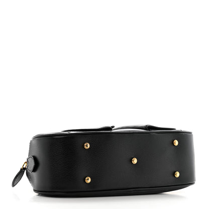 Christian Dior Calfskin Saddle Bowler Black 4 of 13