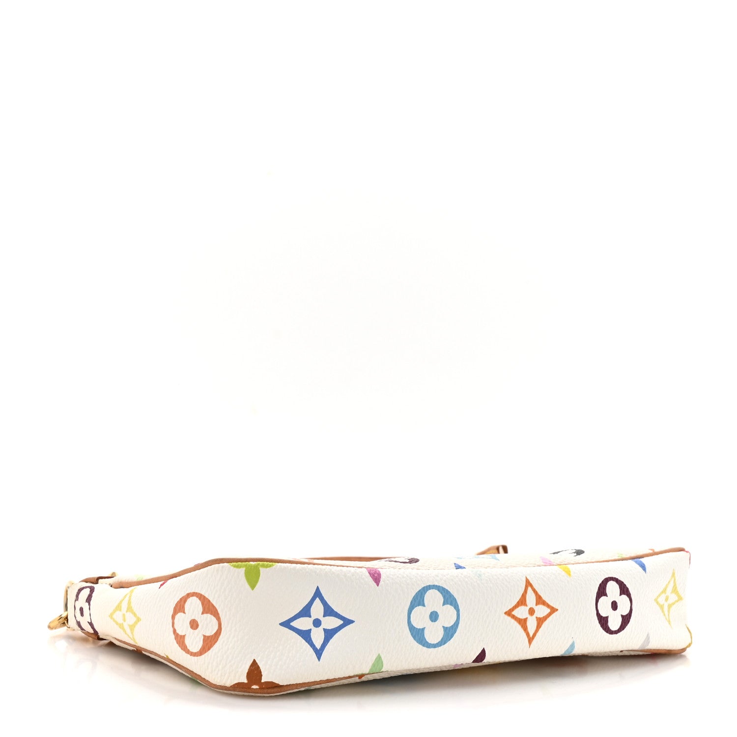 Louis Vuitton Monogram Multicolor Pochette Accessories White 4 of 12