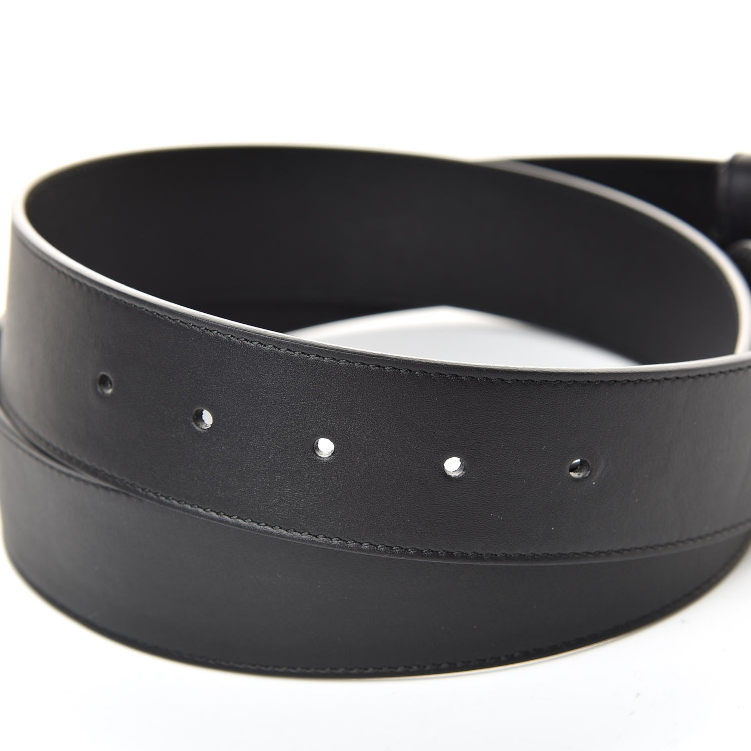 Gucci Calfskin Double G 40mm Belt 95 38 Black 5 of 7