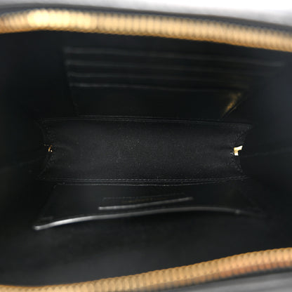 Saint Laurent Lambskin Matelasse Vicky Monogram Belt Bag Black 5 of 11