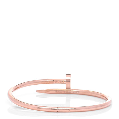 Cartier 18K Pink Gold Juste Un Clou Bracelet 18 3 of 4