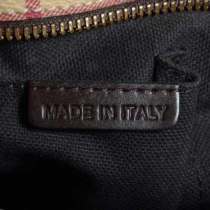 Burberry Haymarket Check Ganton Satchel 7 of 8