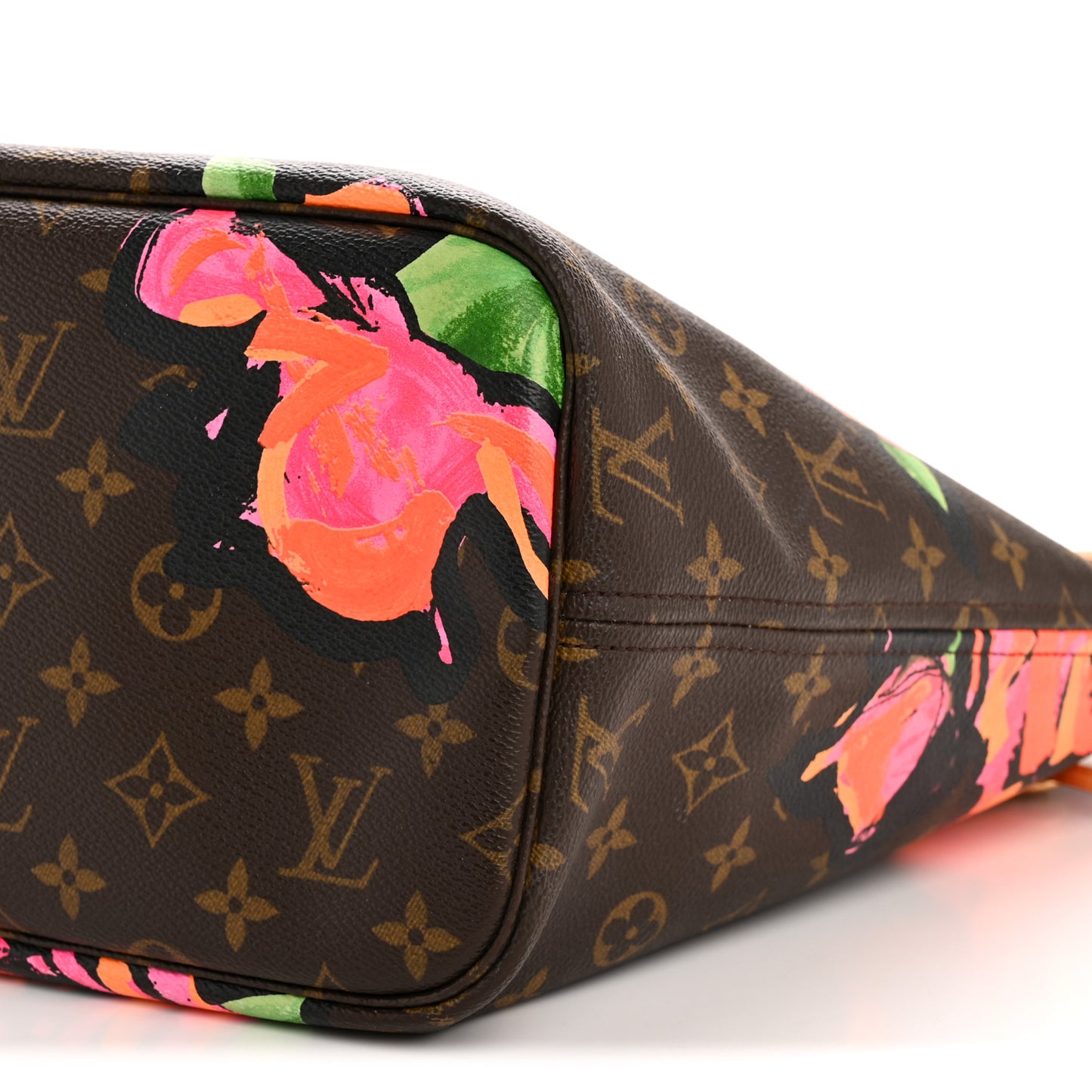 Monogram Roses Neverfull MM