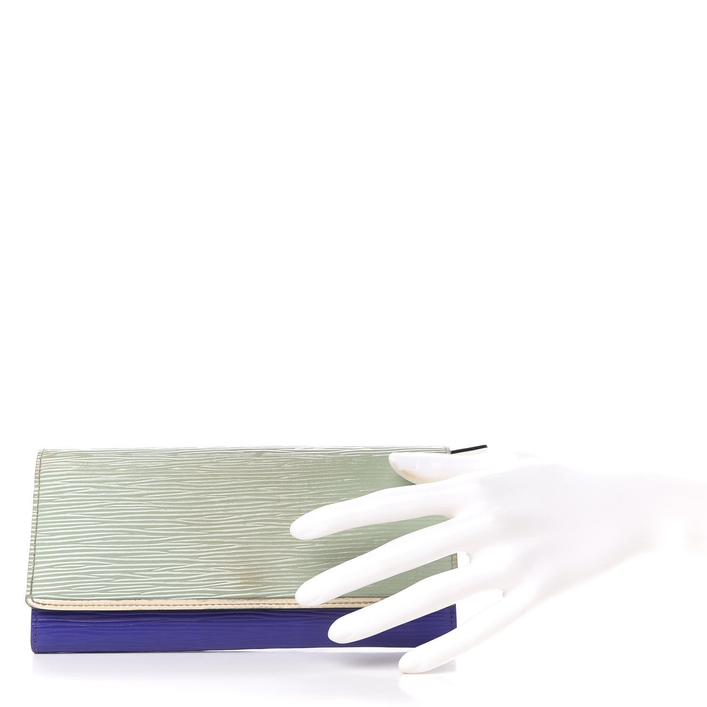 Electric Epi Flore Tri-Color Wallet Amande