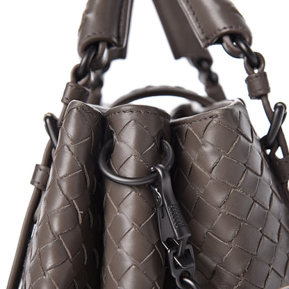 Bottega Veneta Nappa Intrecciato Baby Roma Tote New Steel 15 of 16