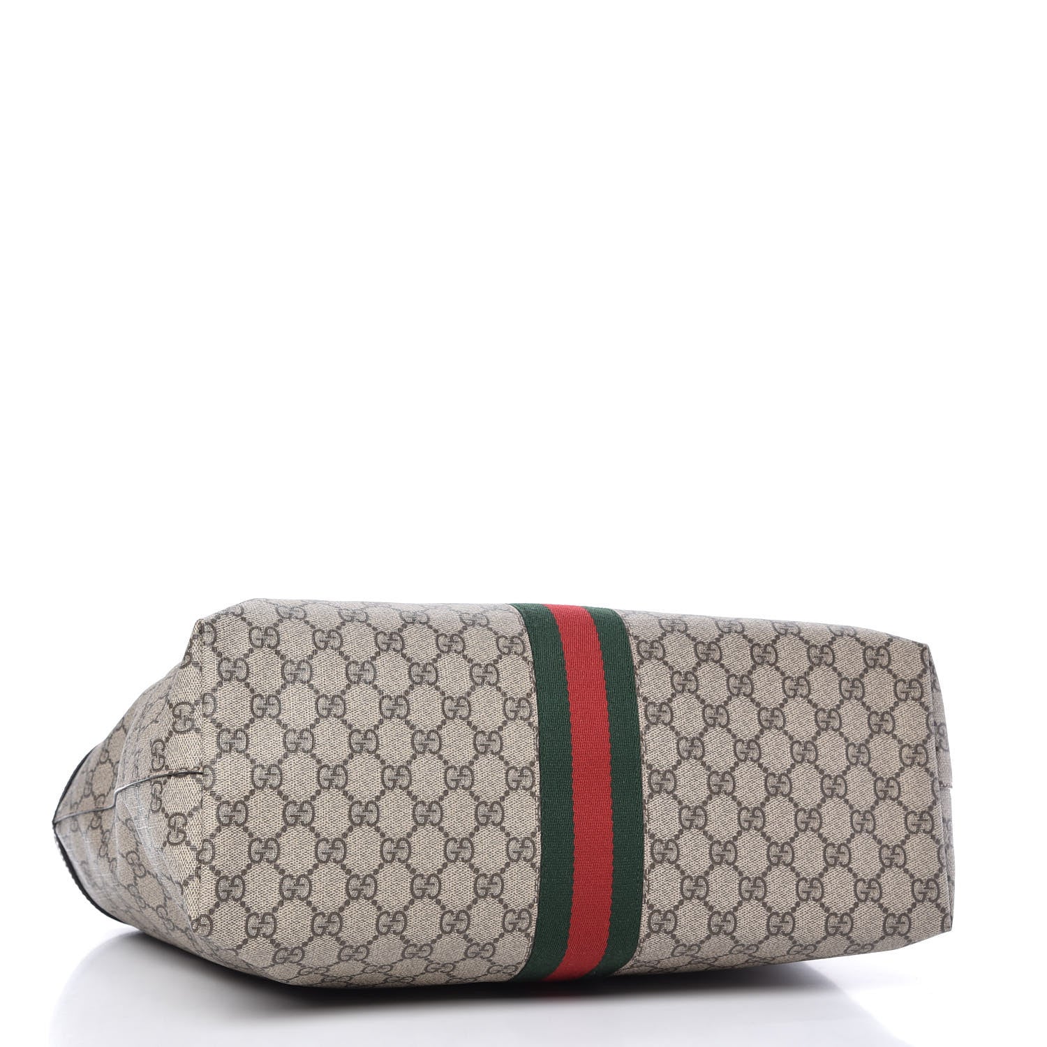 Gucci GG Supreme Monogram Medium Ophidia Shopping Tote Brown 4 of 10