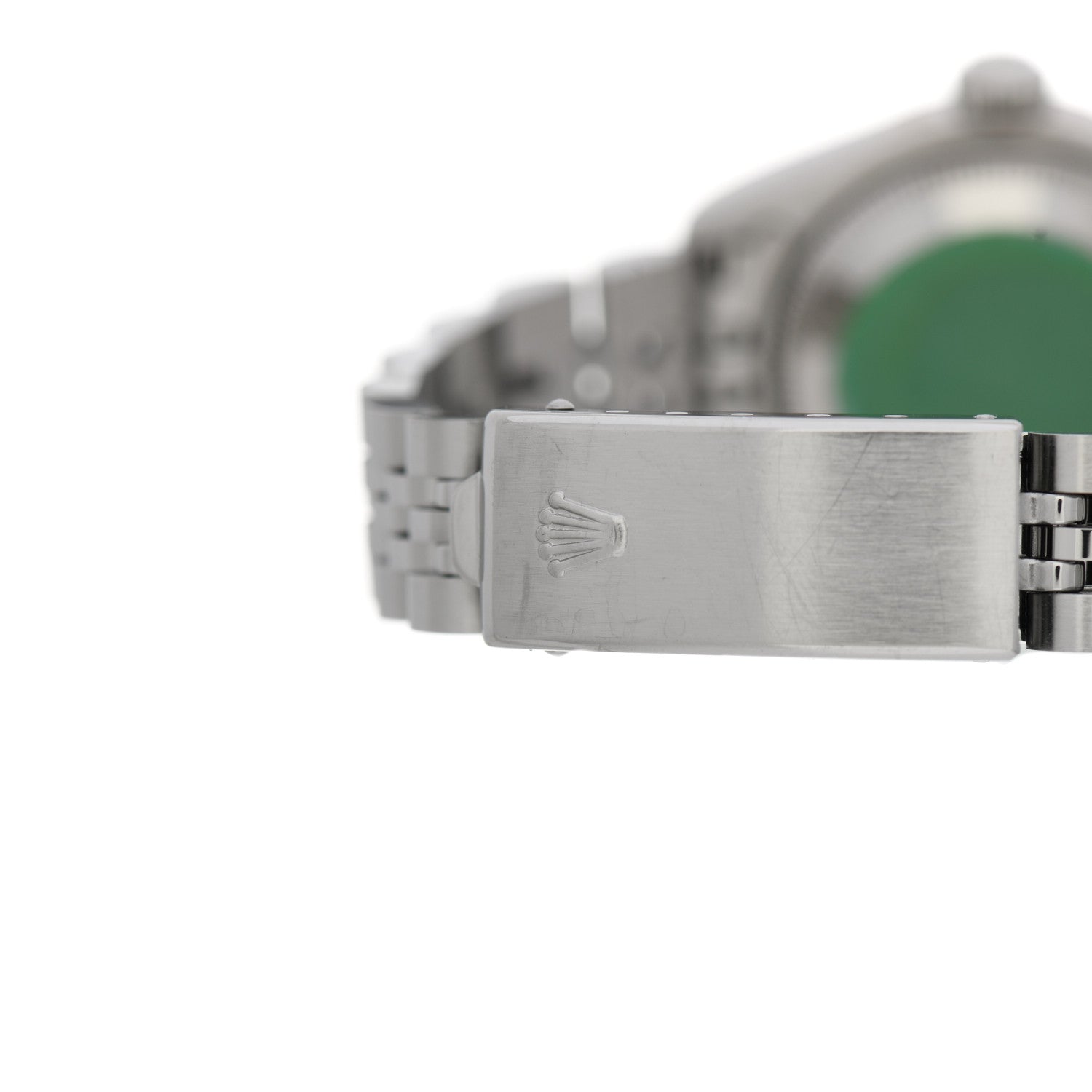 Rolex Stainless Steel 18K White Gold Diamond 26mm Oyster Perpetual Datejust Watch Silver 69174 5 of 5
