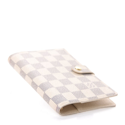Louis Vuitton Damier Azur Small Ring Agenda Cover 4 of 6