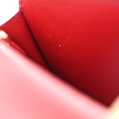 Prada Saffiano Metal Oro Phone Case Rosso 15 of 16