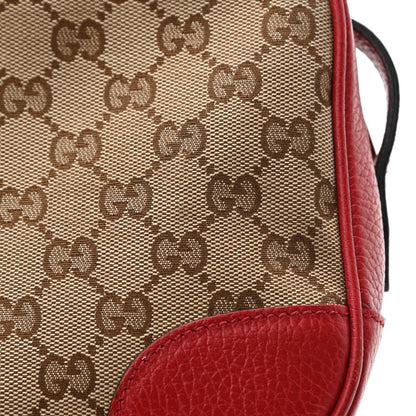 Gucci Monogram Mini Bree Messenger Bag Red 15 of 15