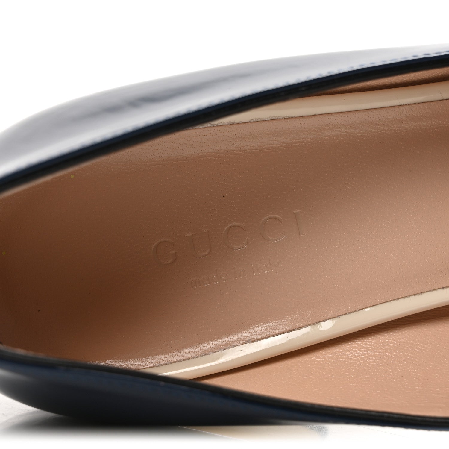 Gucci Vernice Studded GG Marmont Fringe 50mm Loafer Pumps 37.5 Blue Agata Hibiscus Red Mystic White 8 of 9