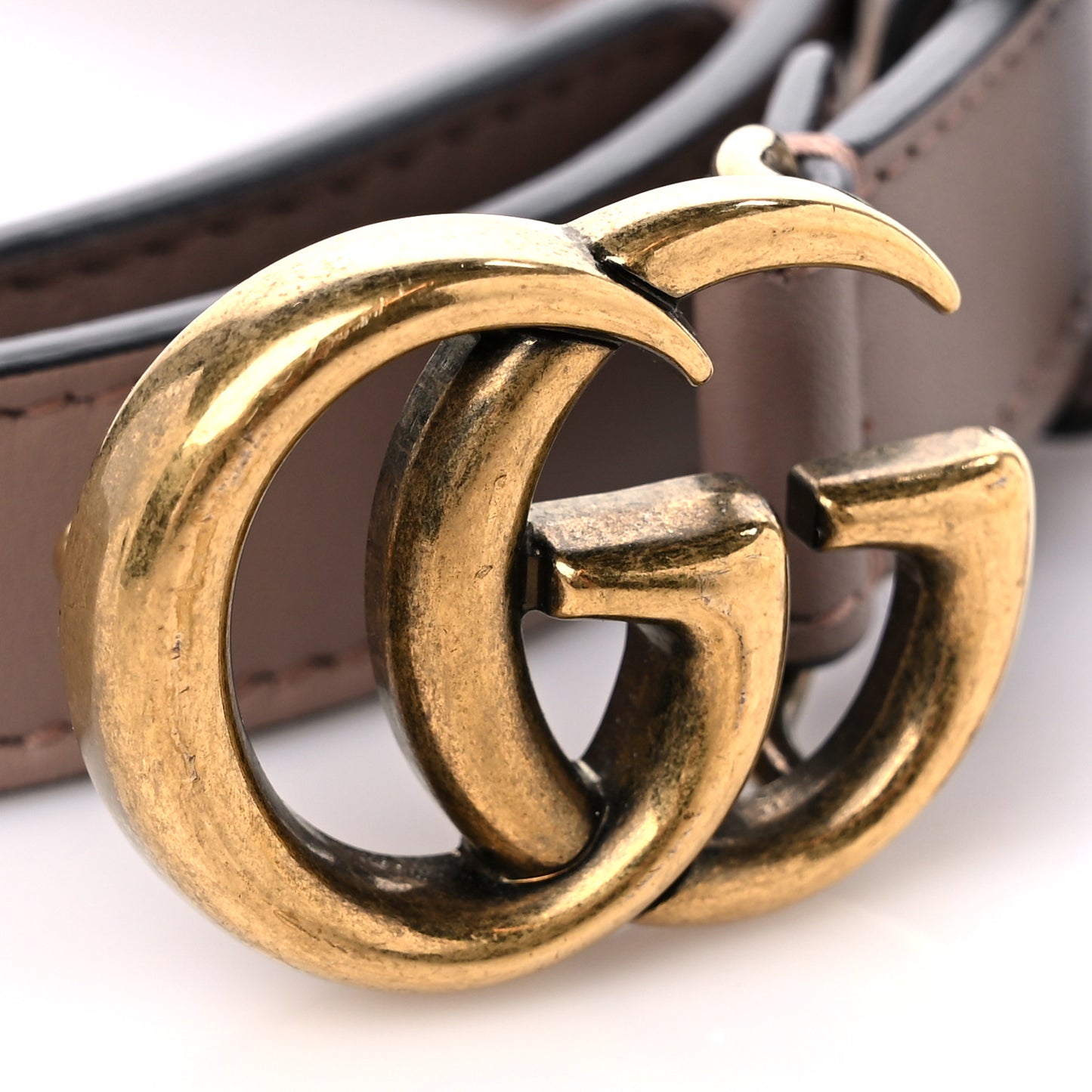 Calfskin Double G 20mm Belt 70 28 Porcelain Rose