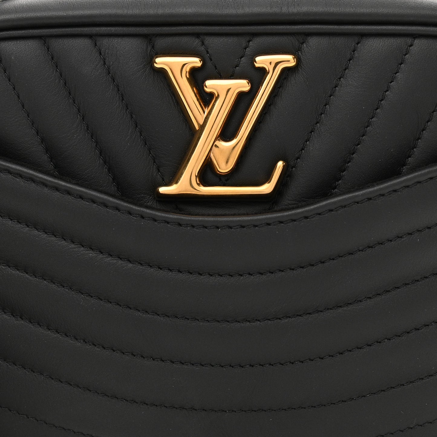 Calfskin New Wave Camera Bag Black