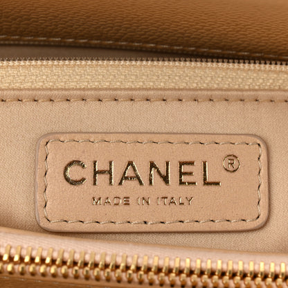 Chanel Caviar Quilted Grand Shopping Tote GST Beige Clair 6 of 10