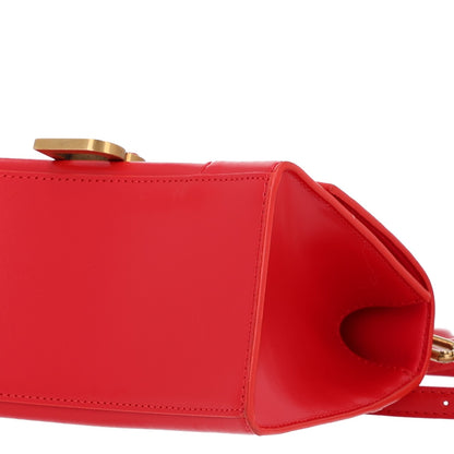 Balenciaga Shiny Box Calfskin Small Hourglass Top Handle Bag Bright Red 10 of 10