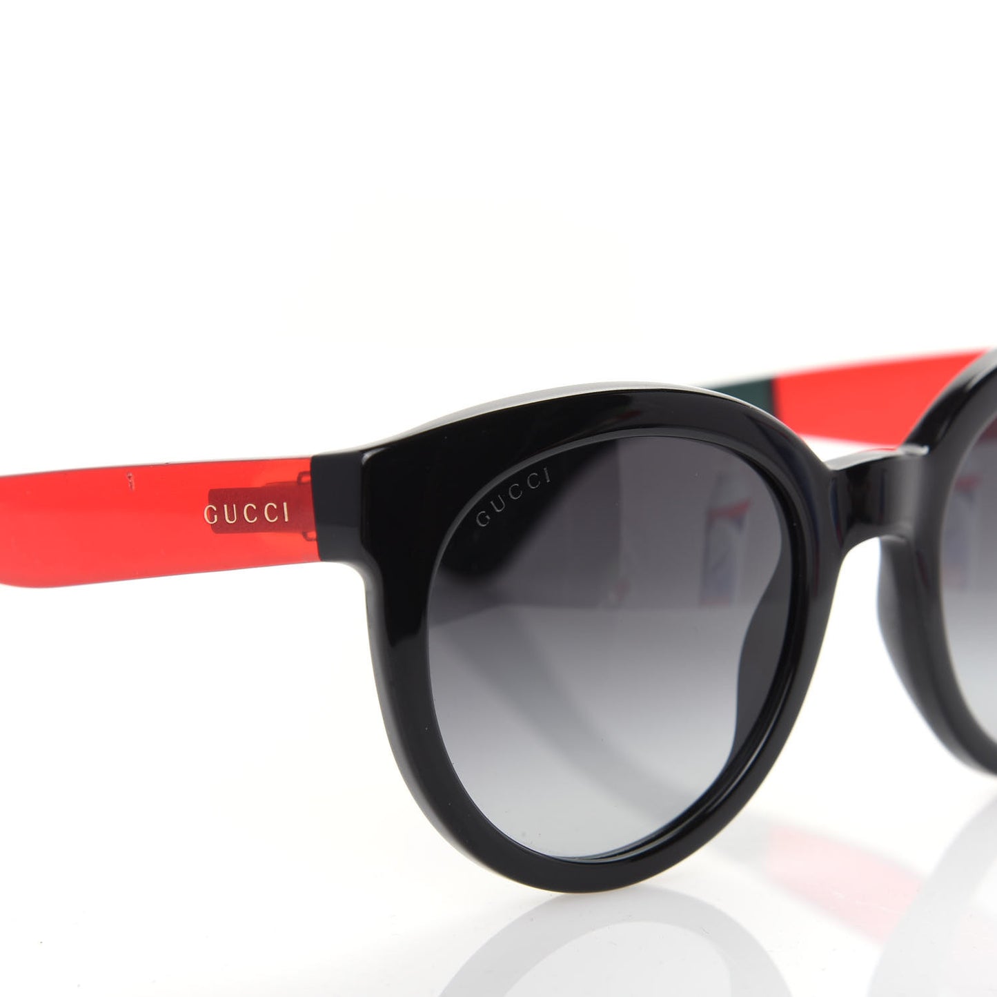 Acetate Cat Eye Sunglasses GG3810/S Black Red