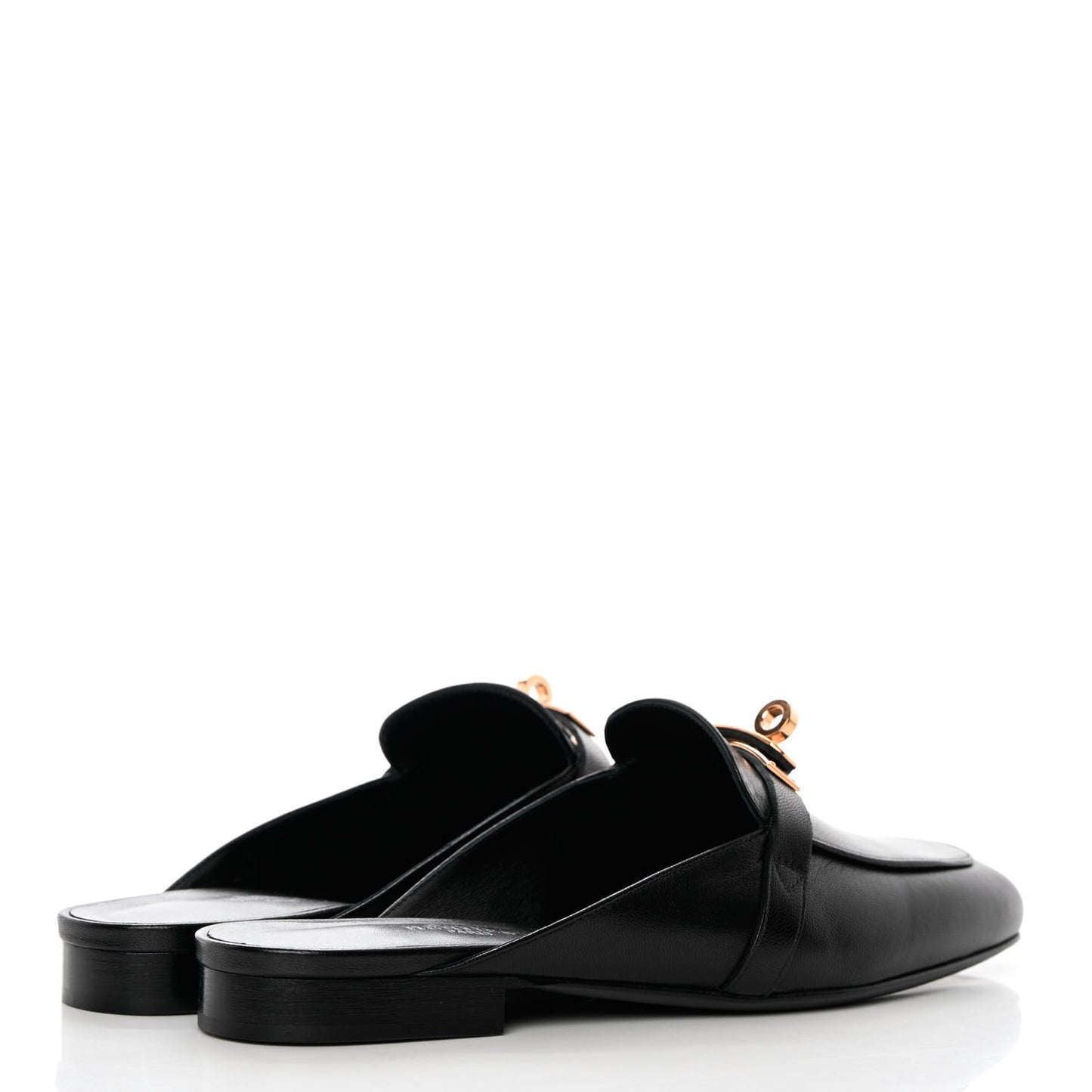 Goatskin Oz Mules 36 Black