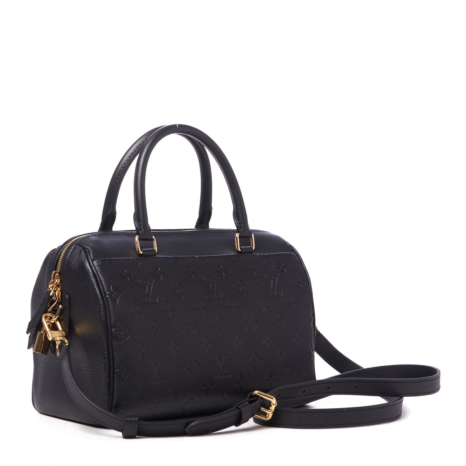 Louis Vuitton Empreinte Speedy Bandouliere 25 NM Black 2 of 9