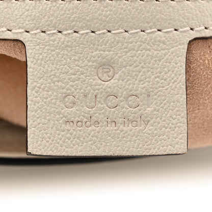 Gucci New Sakai Calfskin Lux Medium Dahlia Messenger Shoulder Bag Mystic White 6 of 11