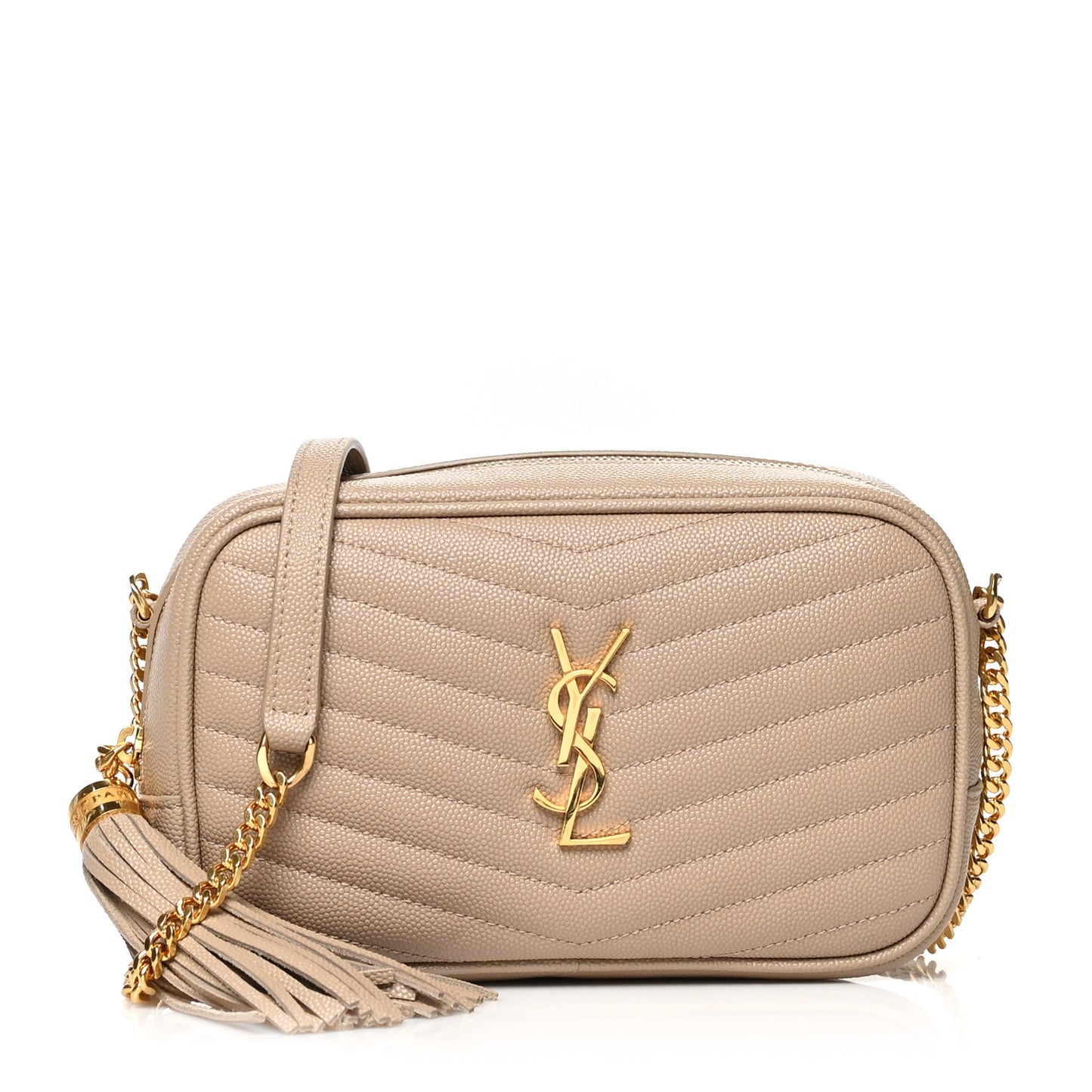 Grain De Poudre Matelasse Monogram Mini Lou Camera Bag New Powder