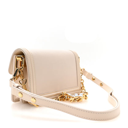 Louis Vuitton Grained Calfskin Dauphine East West Beige 3 of 10