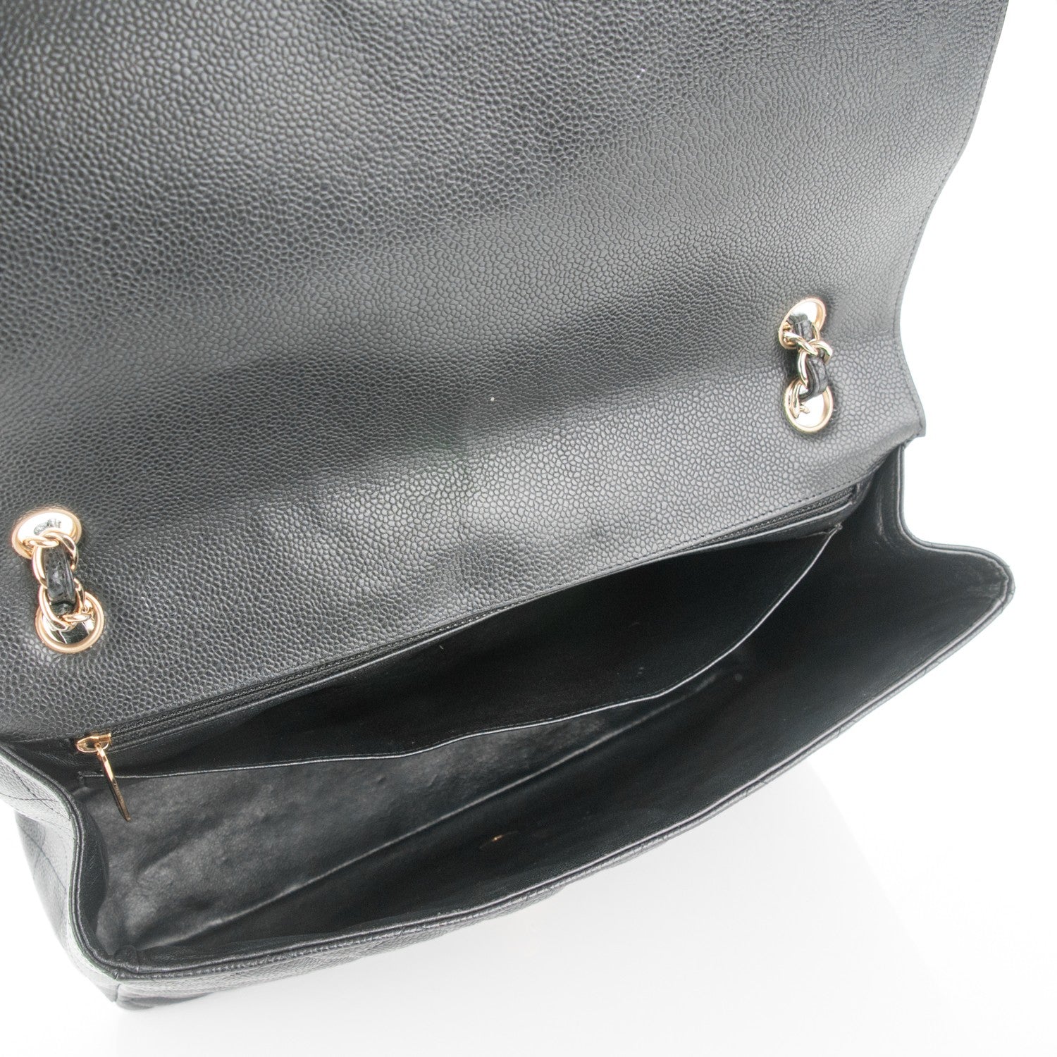 Chanel Caviar Quilted Maxi Single Flap Black 5 of 8
