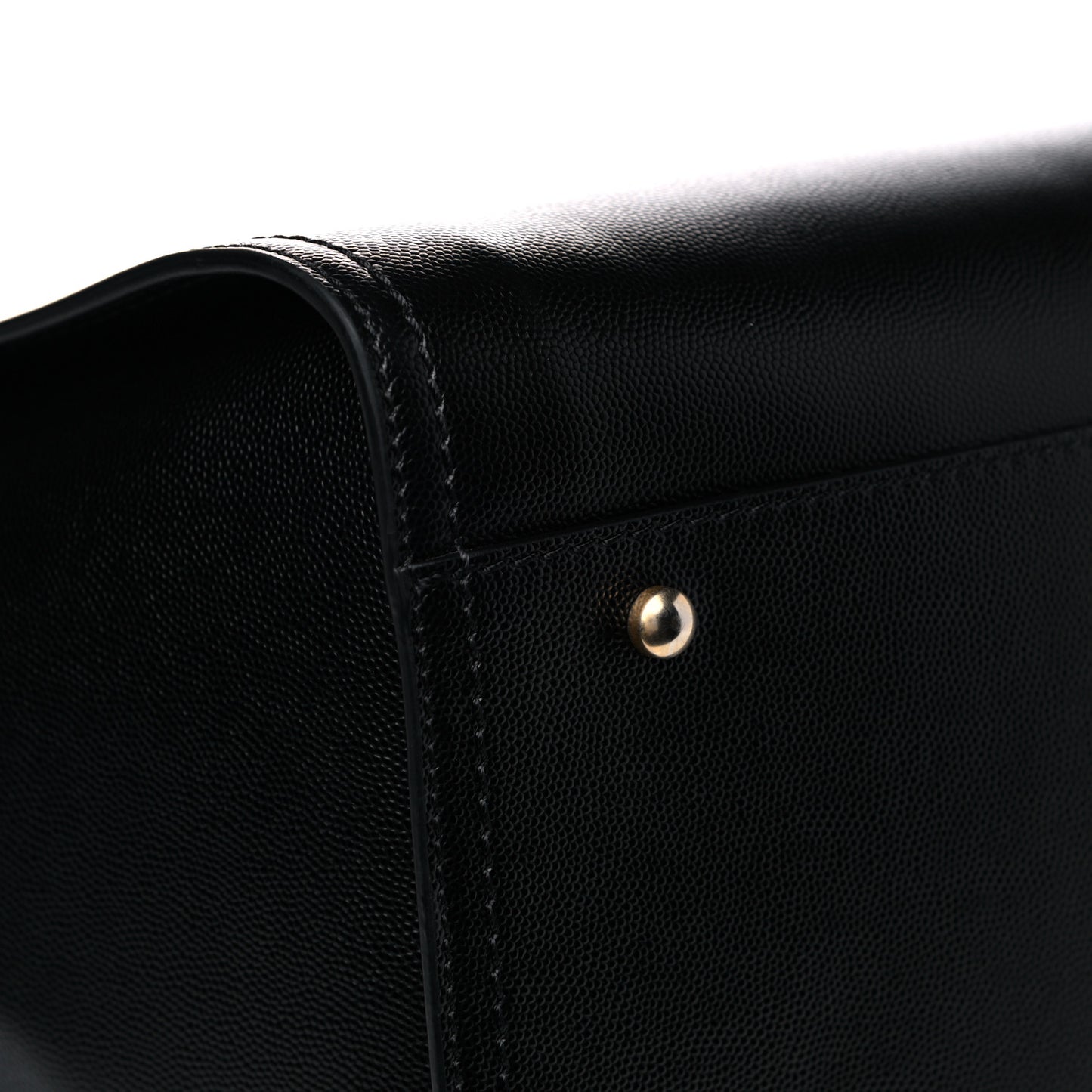 Caviar Medium Studded Deauville Tote Black