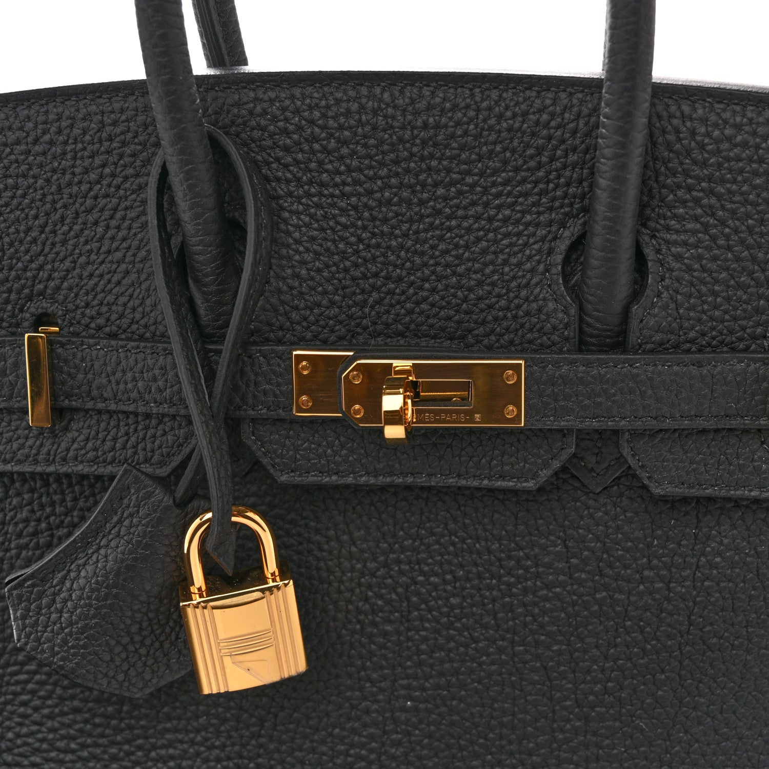 Hermes Togo Birkin 25 Black 11 of 13