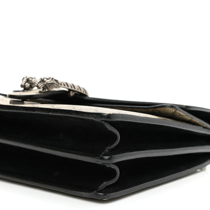 Gucci GG Supreme Monogram Medium Dionysus Shoulder Bag Black 9 of 11