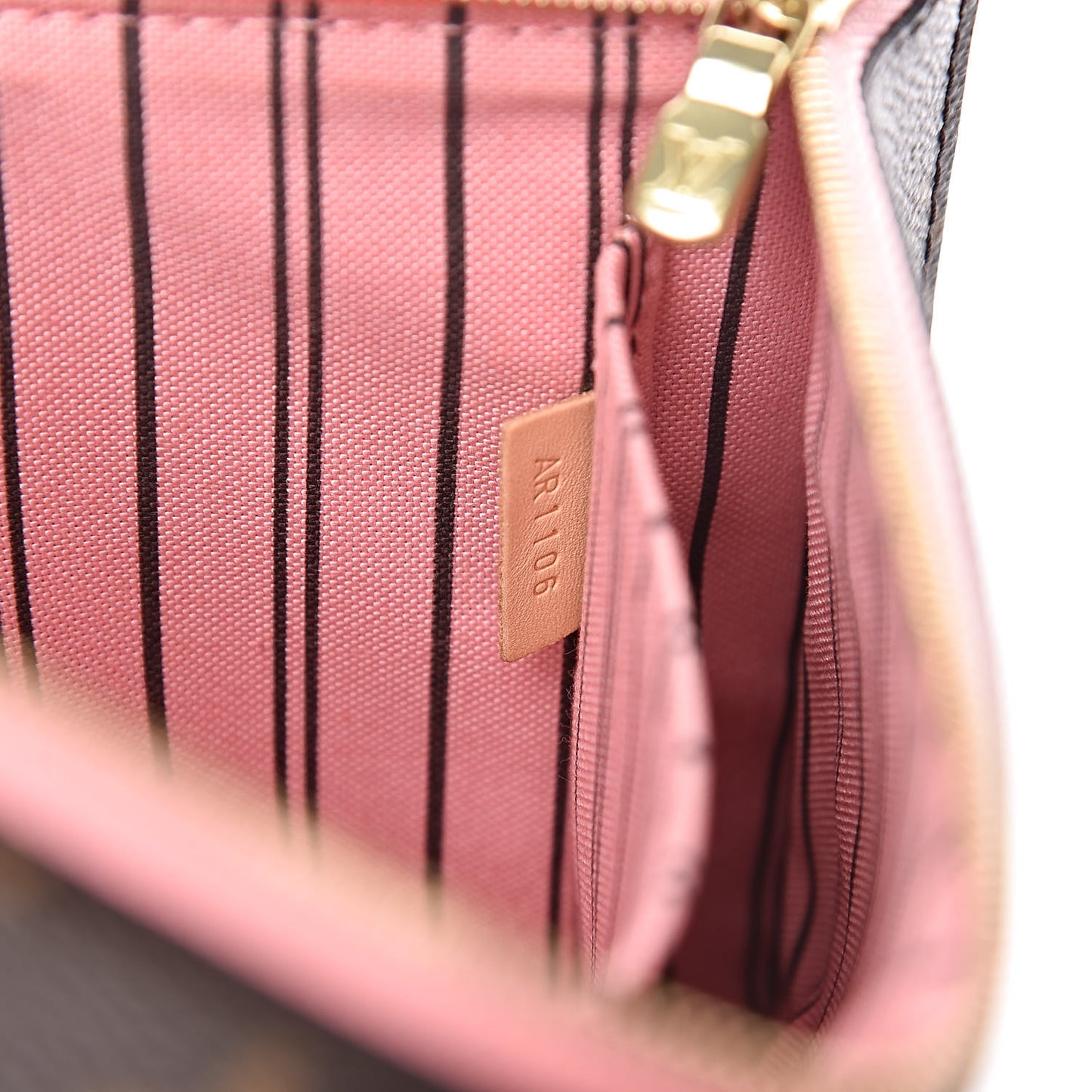 Monogram Neverfull MM GM Pochette Sugar Pink