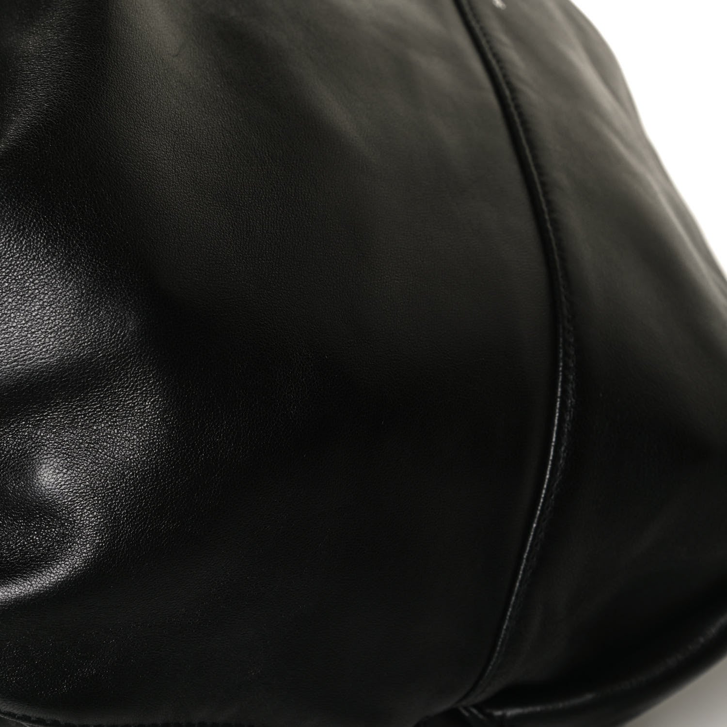 Saint Laurent Lambskin Drawstring Backpack Black 13 of 14